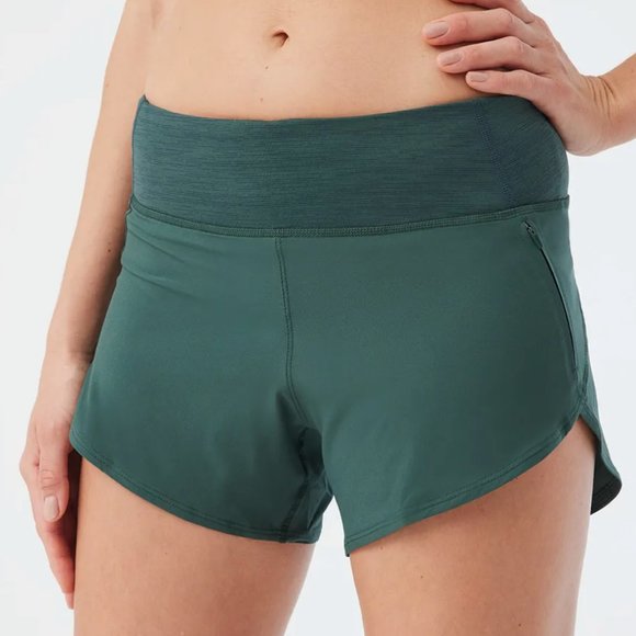 Outdoor Voices Pants - Outdoor Voices Hudson 2.5"  Running Shorts in Evergreen Size Small